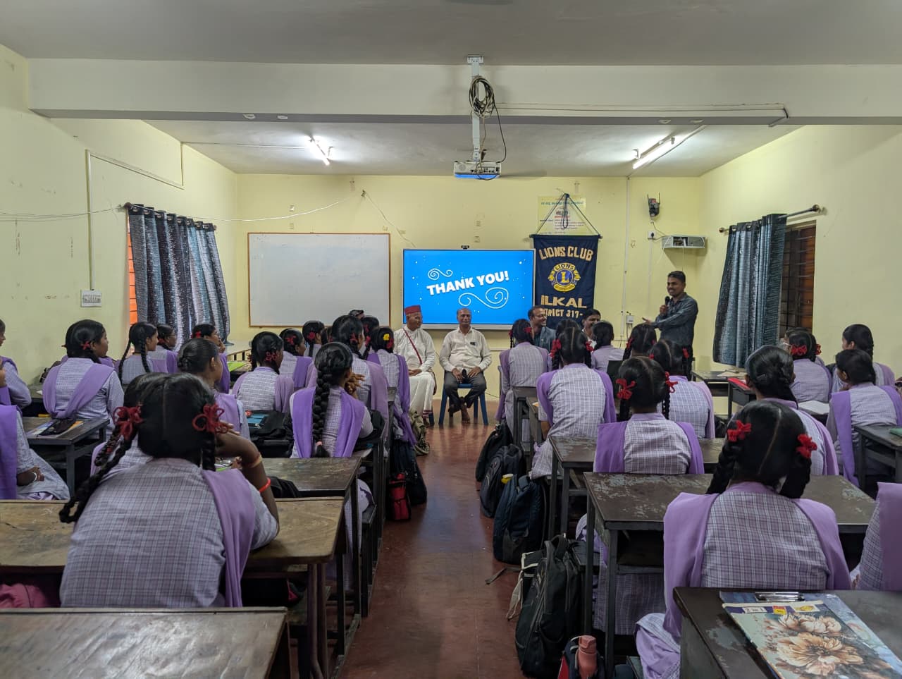 Youth day Celebration in ilkal lions club.