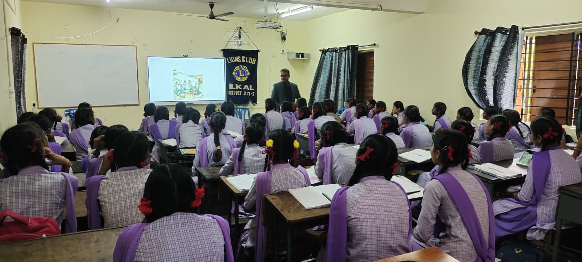 Youth day Celebration in ilkal lions club.