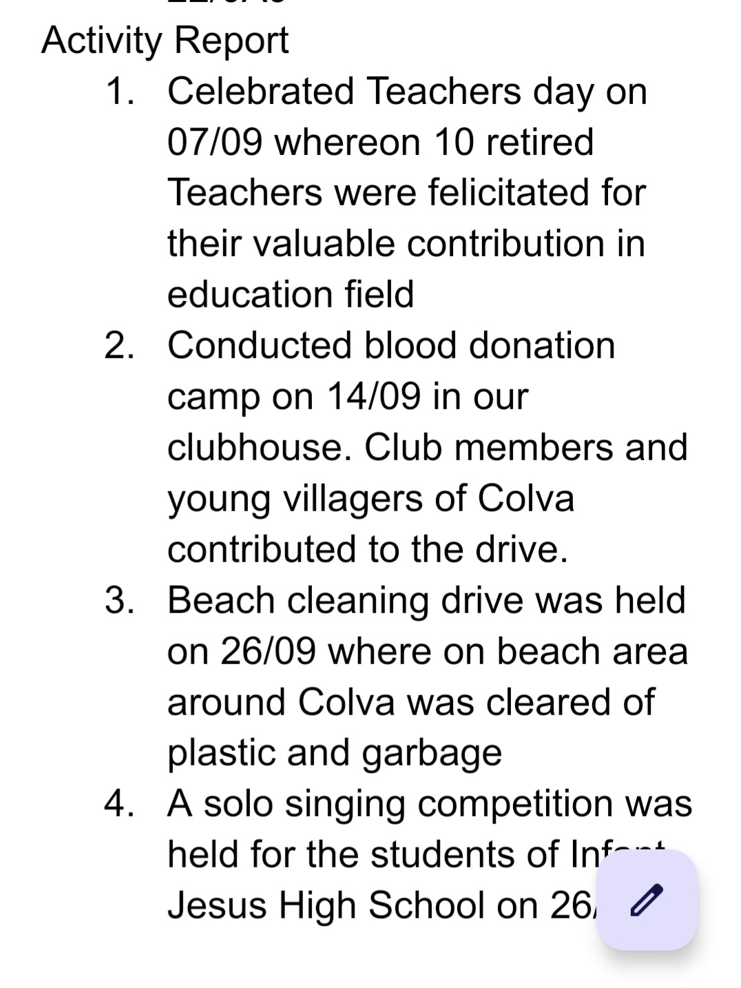 MAAR - September 2025