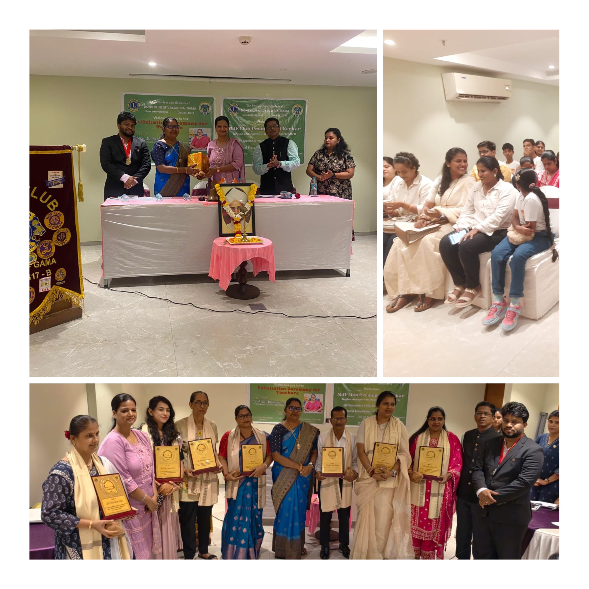 Felicitation of teachers