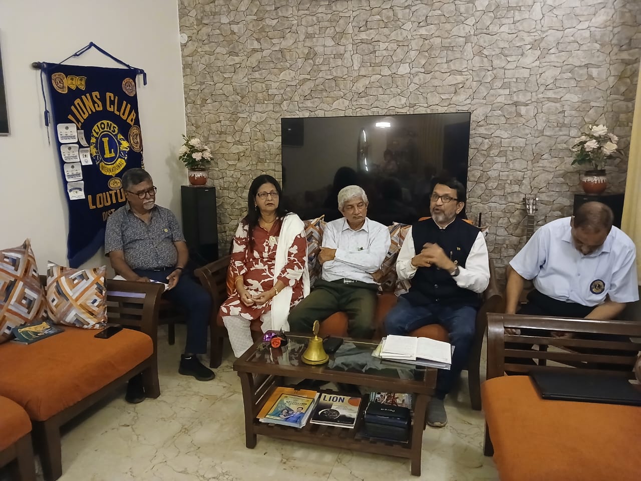 RC visit to Lions club of Loutolim