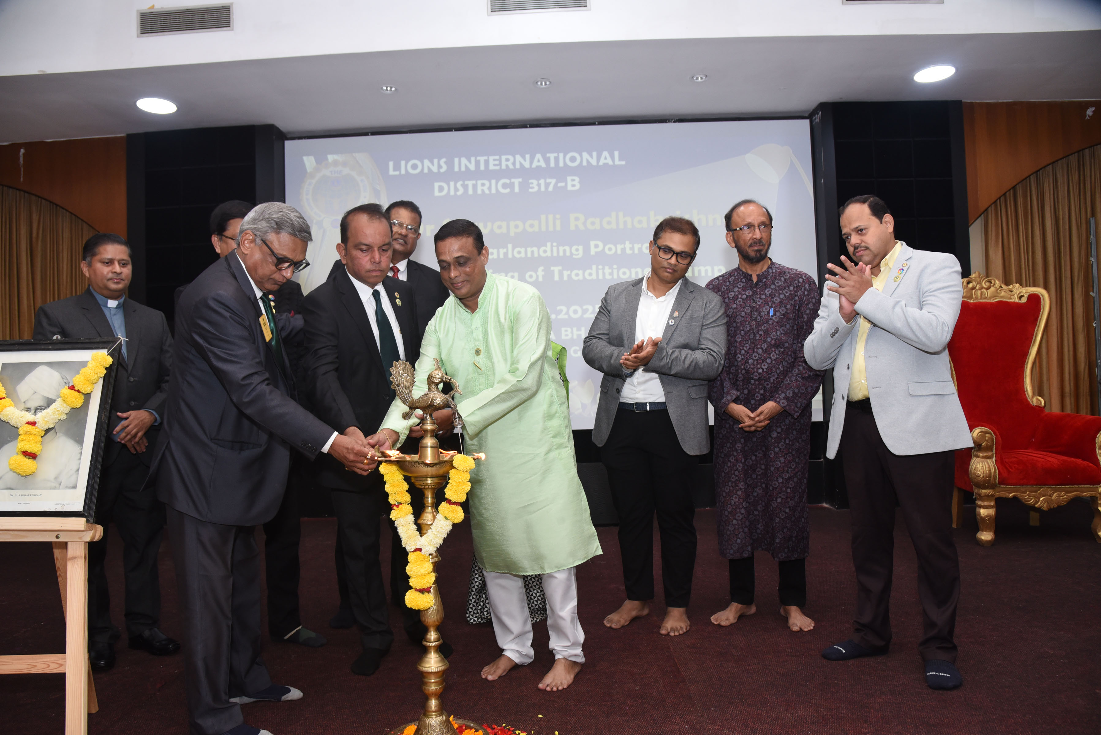 Lions International District 317 B Golden Jubilee Celebrations with Felicitation of 51 Teachers Across Goa & Karnatak at Ravindra Bhavan was the District Coordinator for District Teachers Felicitation Program