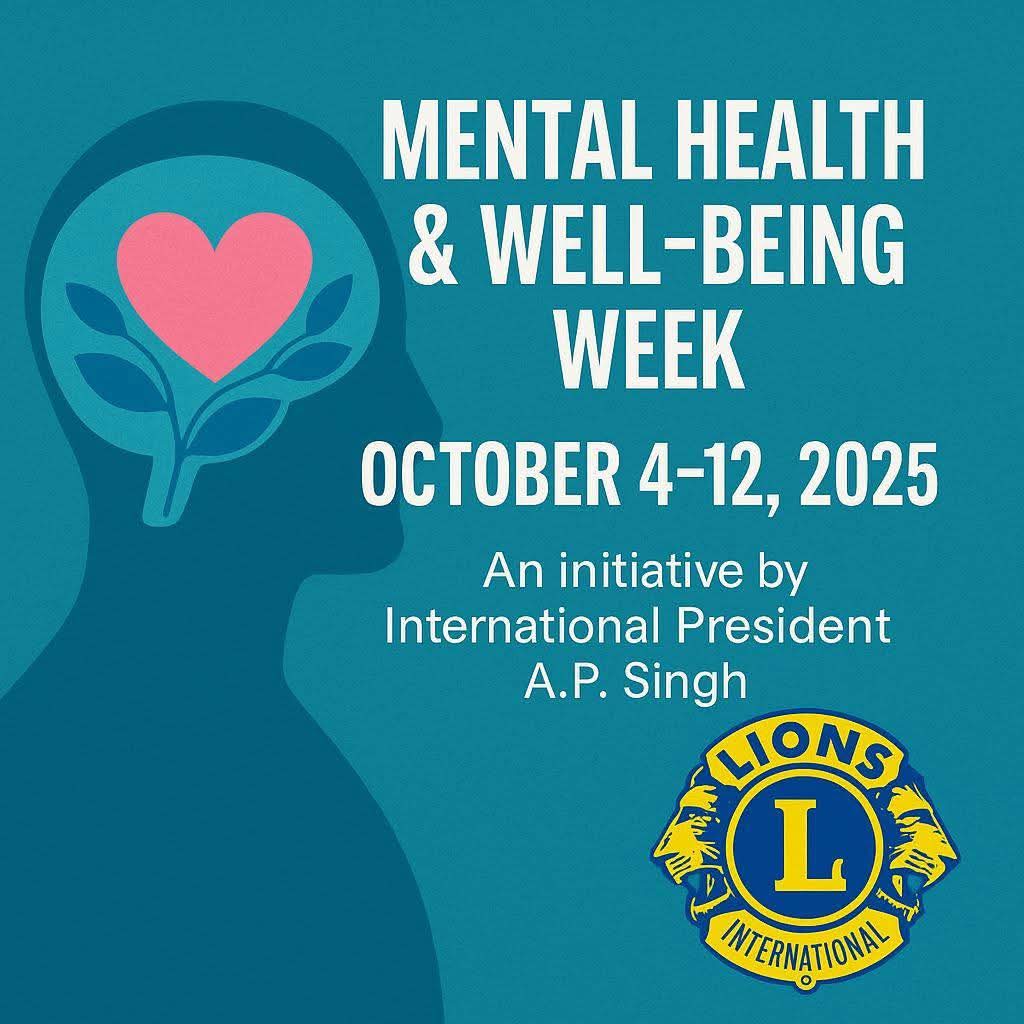 Promotion of Mental Health & Well Being Week UNSDG # 3