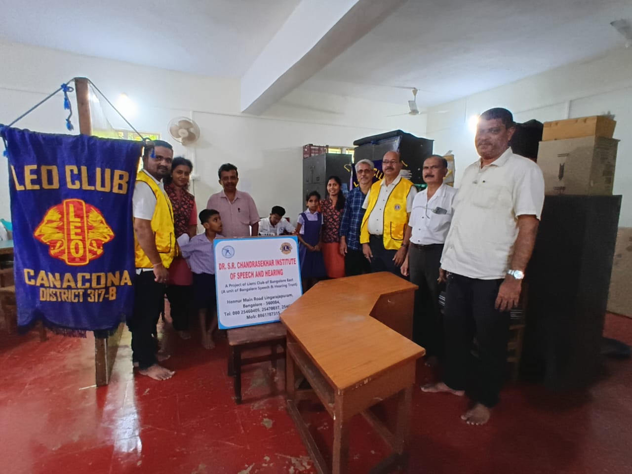 SPECIAL CAMP FOR CHILDREN WITH SPEECH AND HEARING ISSUE.