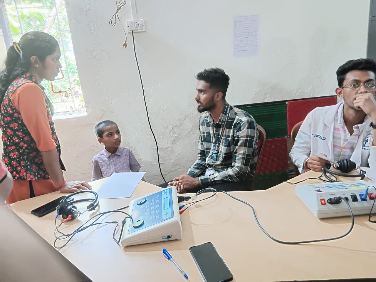 SPECIAL CAMP FOR CHILDREN WITH SPEECH AND HEARING ISSUE.