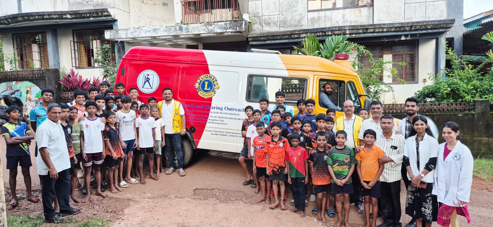 SPECIAL CAMP FOR CHILDREN WITH SPEECH AND HEARING ISSUE.