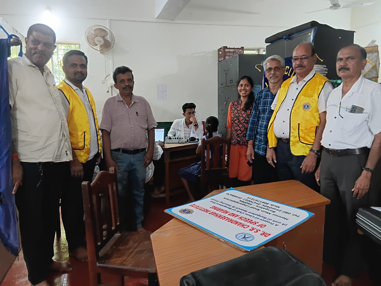 SPECIAL CAMP FOR CHILDREN WITH SPEECH AND HEARING ISSUE.