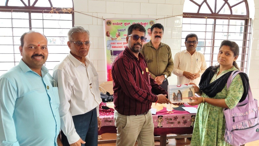 CONDUCTED FREE EAR CHECK-UP AND HEARING AID DISTRIBUTION CAMP.