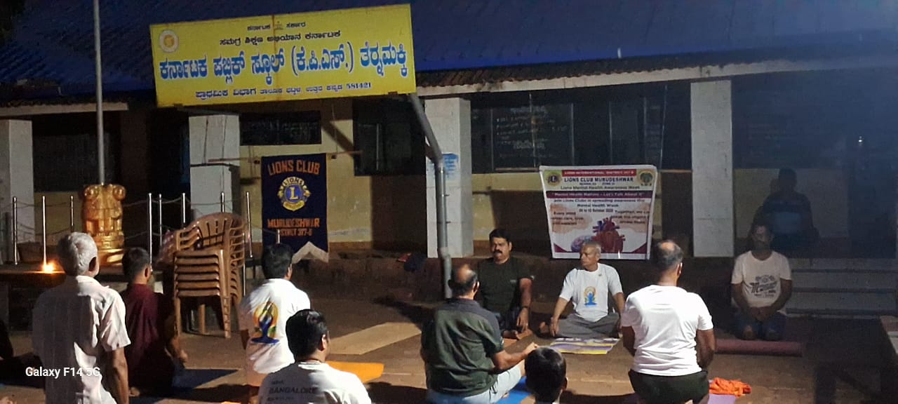 CONDUCTED MENTAL HEALTH AND WEL-BEING AWARENESS CAMP.