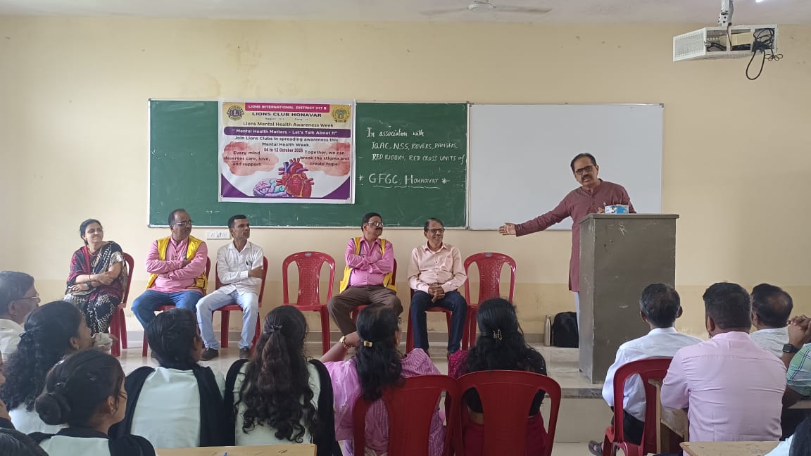 Mental health and well being.