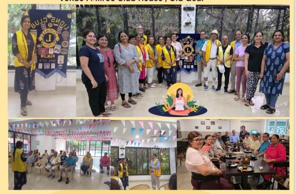 Orfanized a Yoga session as part of the Mental Awareness Week.