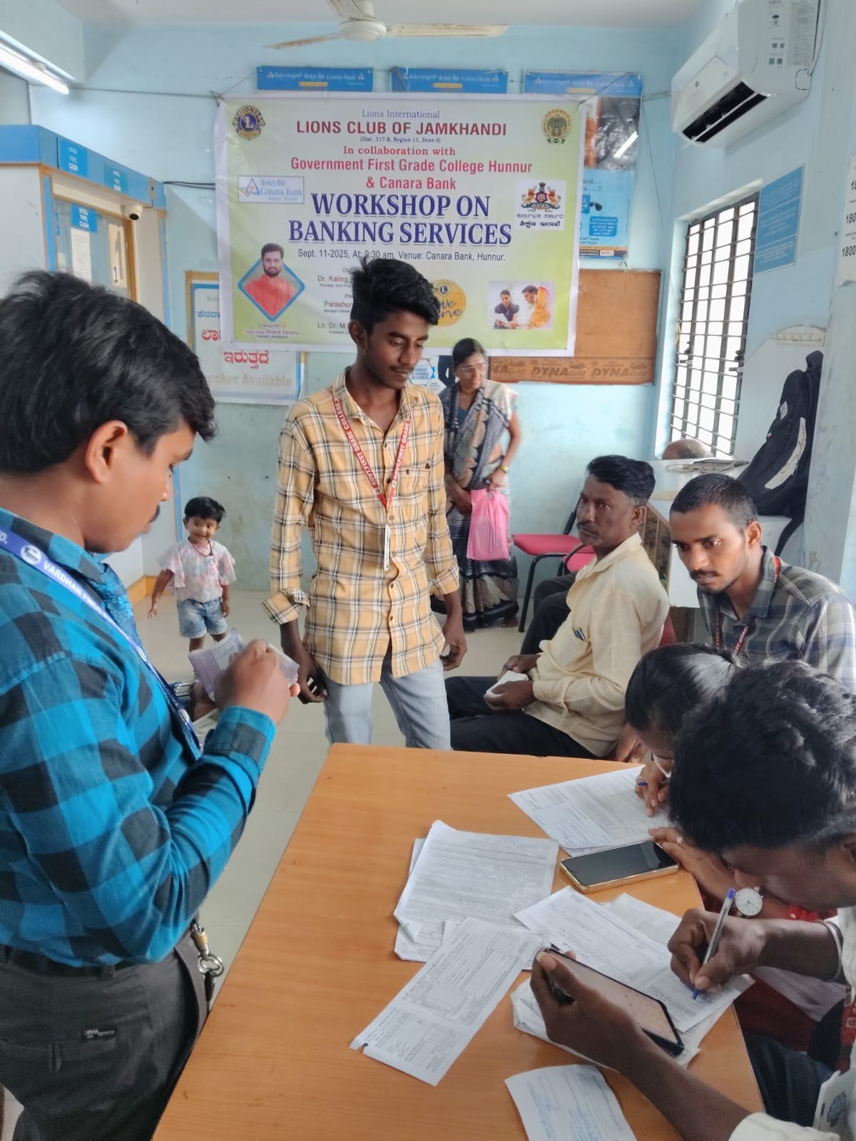 Continue Workshop on Banking Services on -15.10.2025