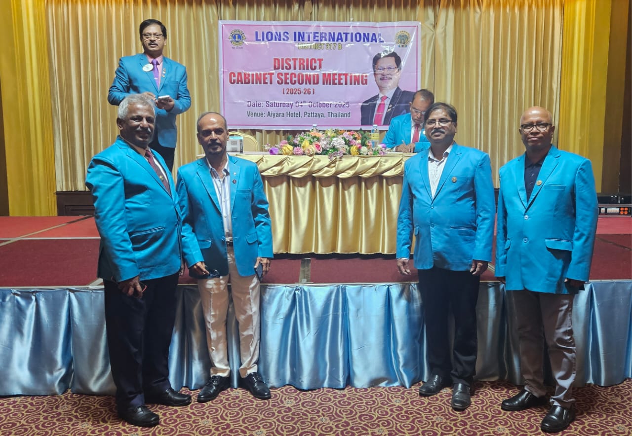 2ND DISTRICT CABINET MEETING IN THAILAND ON 4TH OCTOBER, 2025