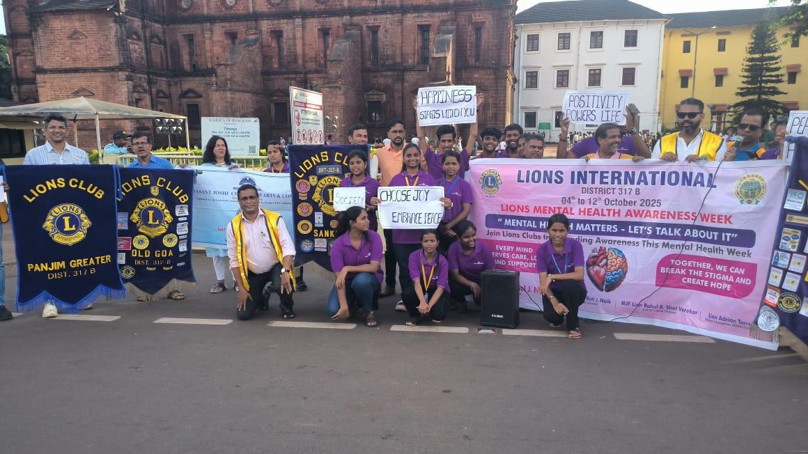 Rally on awareness of Mental Health and Well Bring 07th October