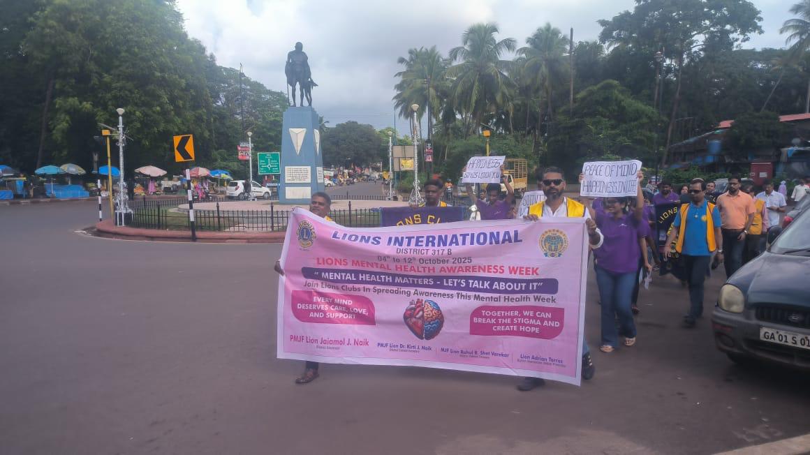 Rally on awareness of Mental Health and Well Bring 07th October