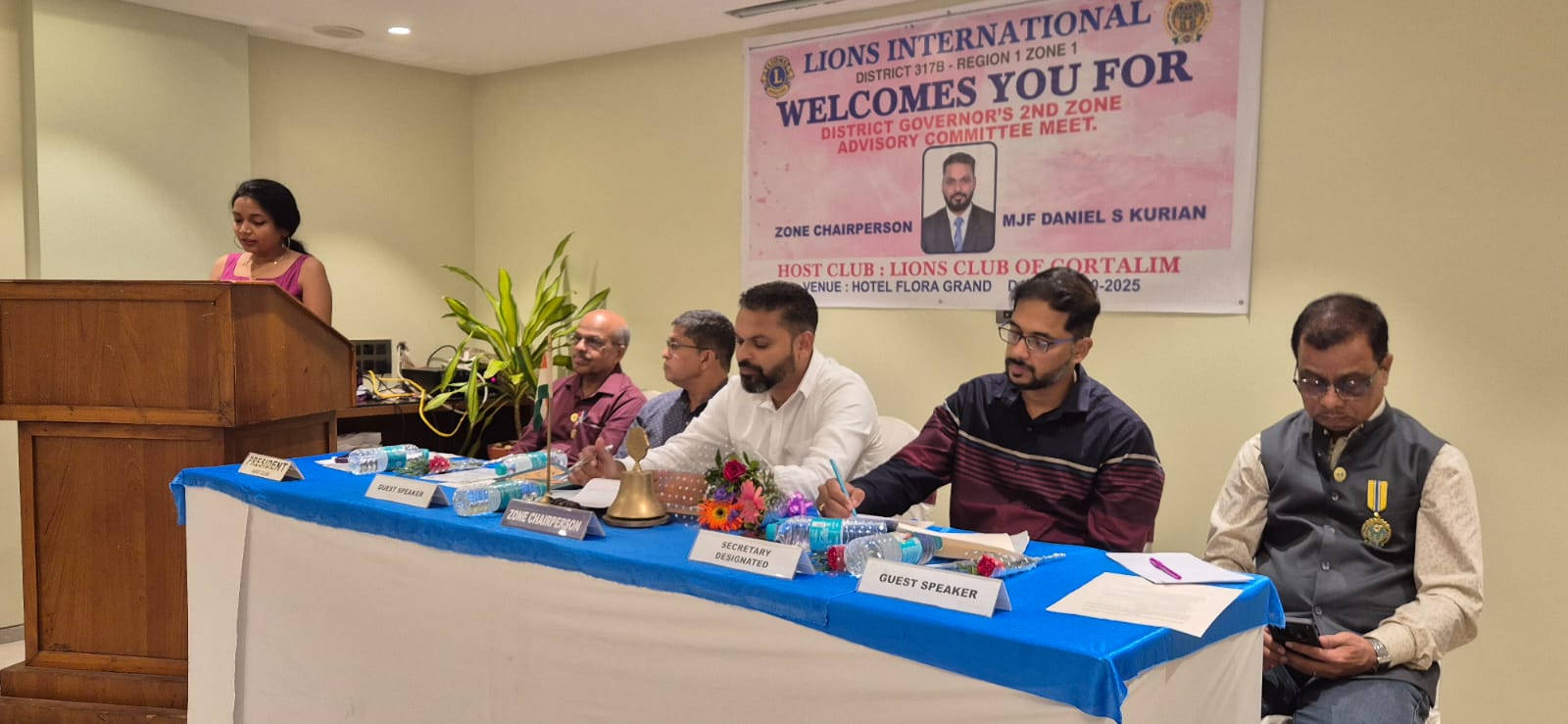 Attended Zone Advisory Meeting on 12th October