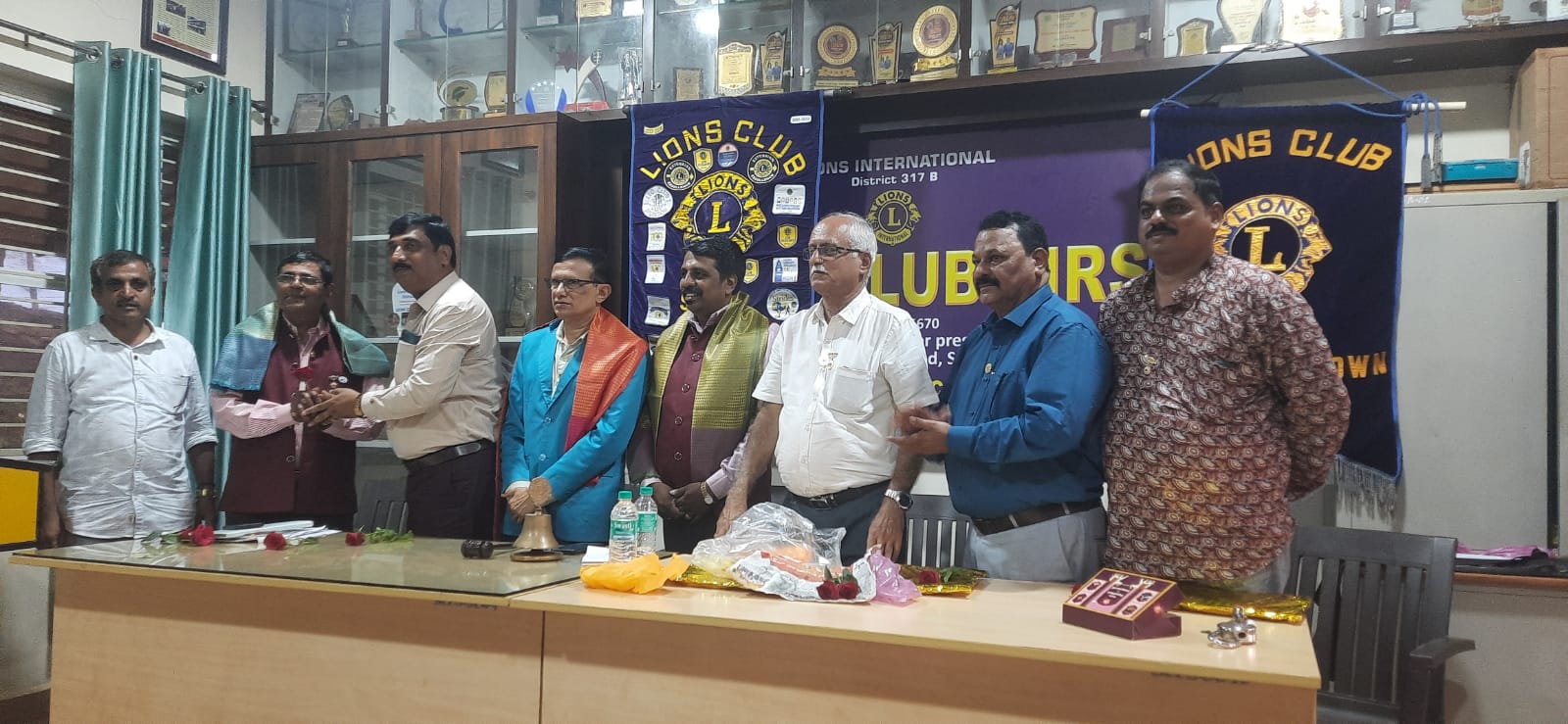 INTER REGION CLUB TWINNING WITH LIONS CLUB OF YELLAPUR OF REGION 7