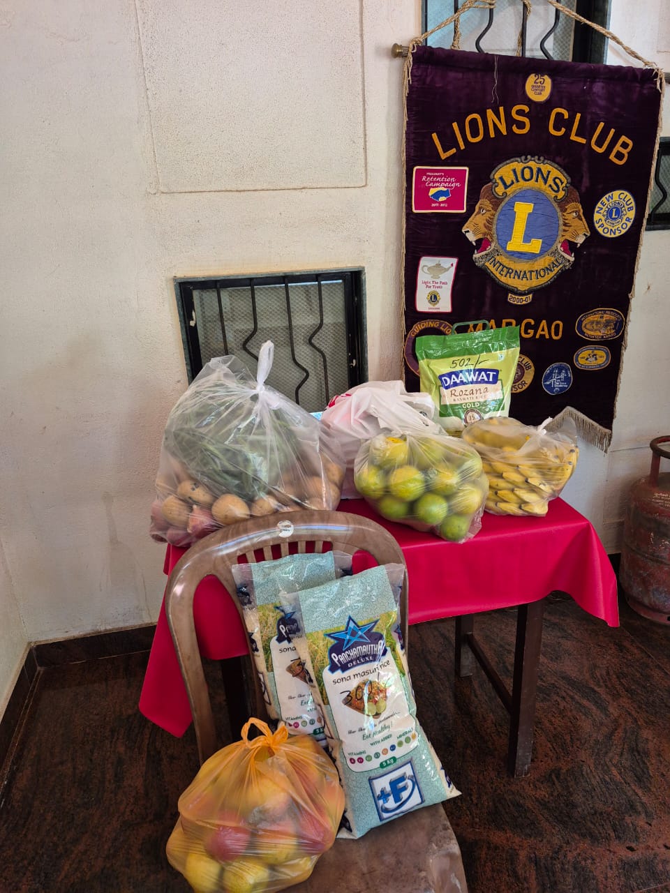 Donation of Groceries & Food Items for Shanti Avedna Sadan, Loutulim, South Goa