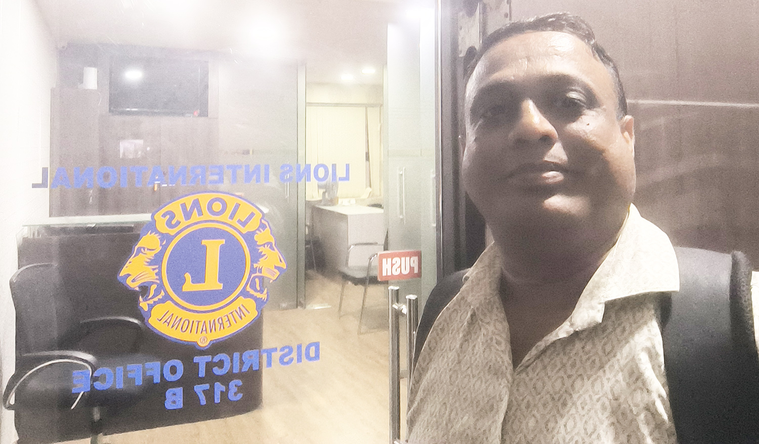 Visit To District 317 B Office at Vasco For Submission of District Awards For MHW Week 2025 