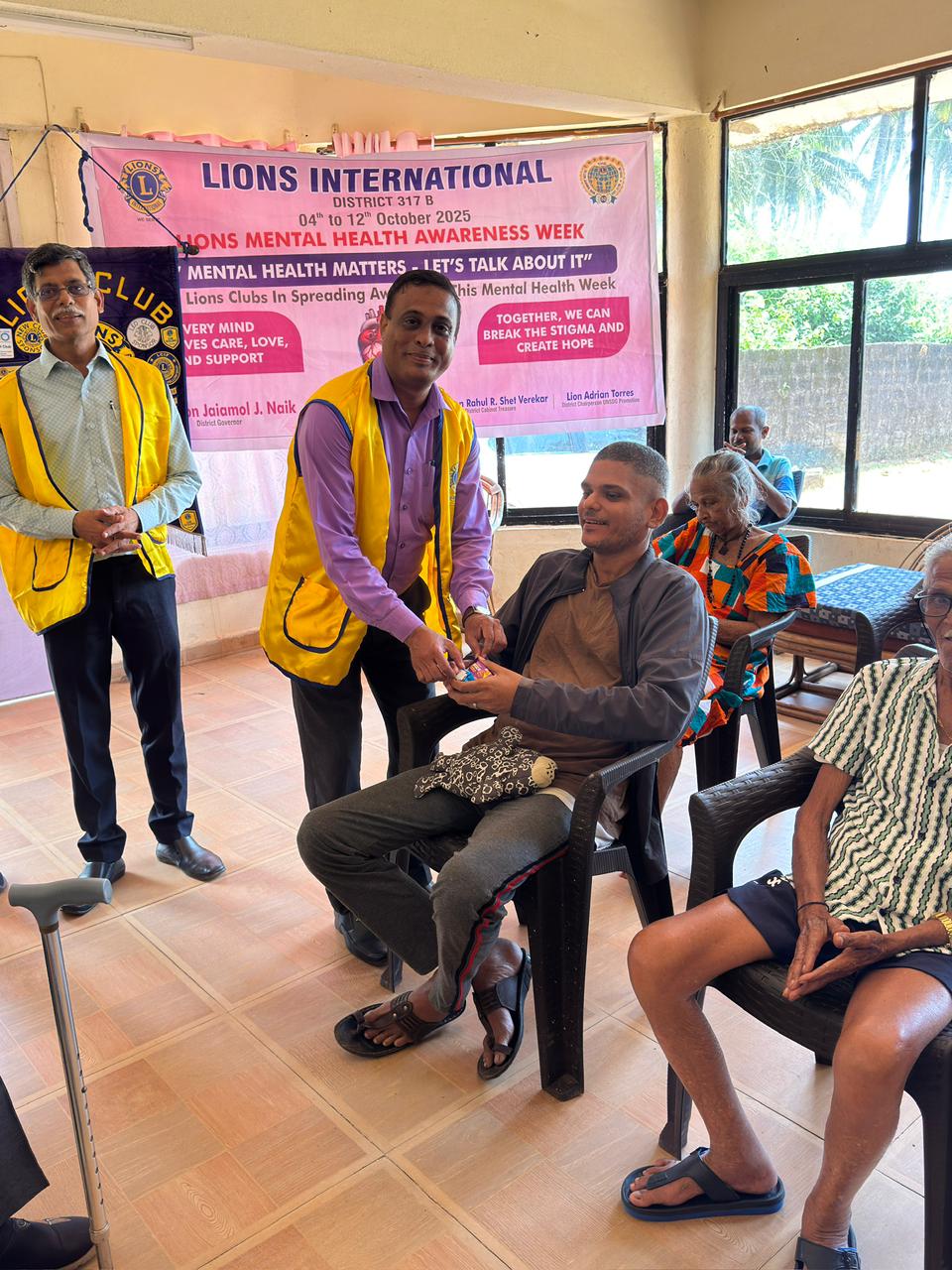 participation in service week of world wide mental health 