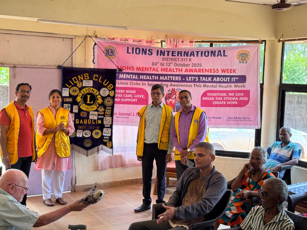 participation in service week of world wide mental health 