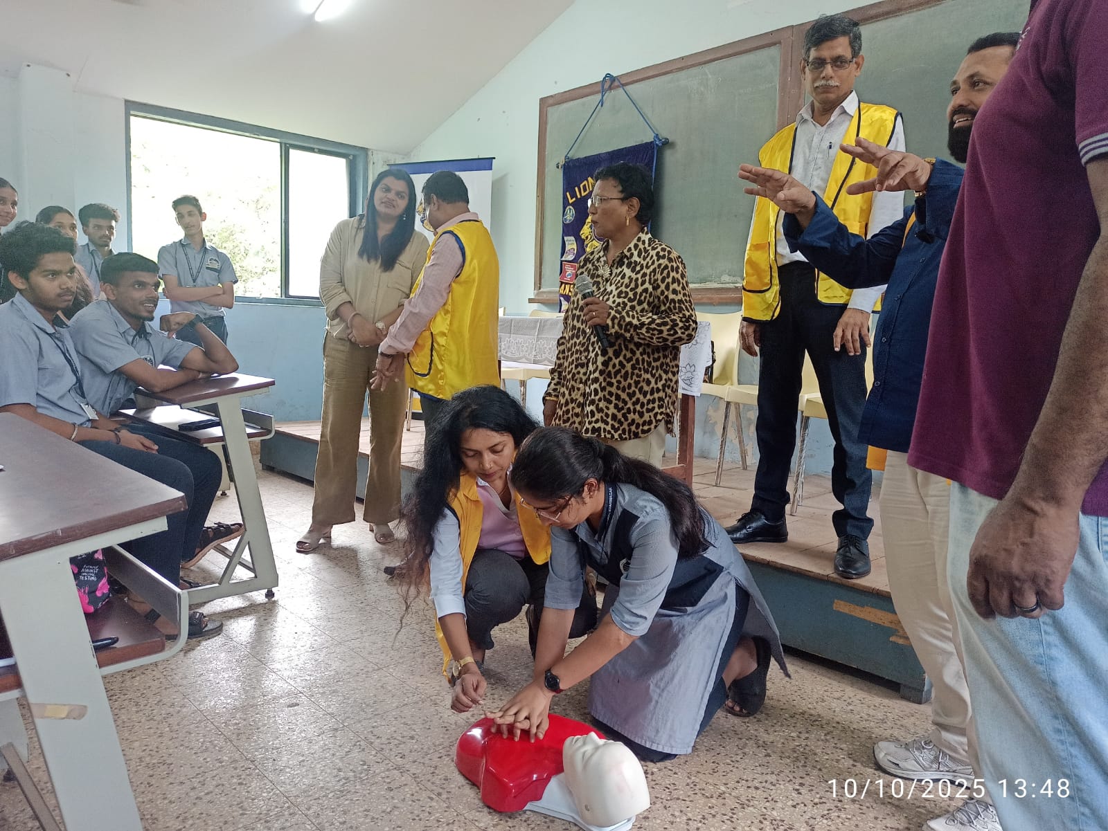 service activtiy of lions club of majorda cansaulim velsao