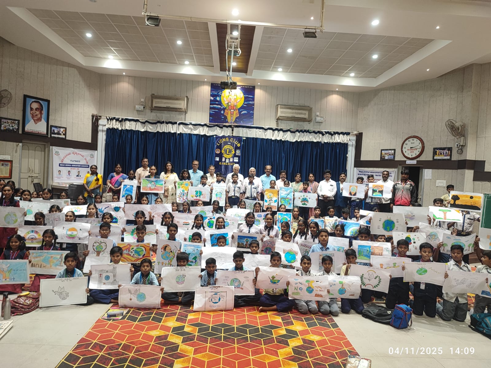 conducting peace poster competition program 2025