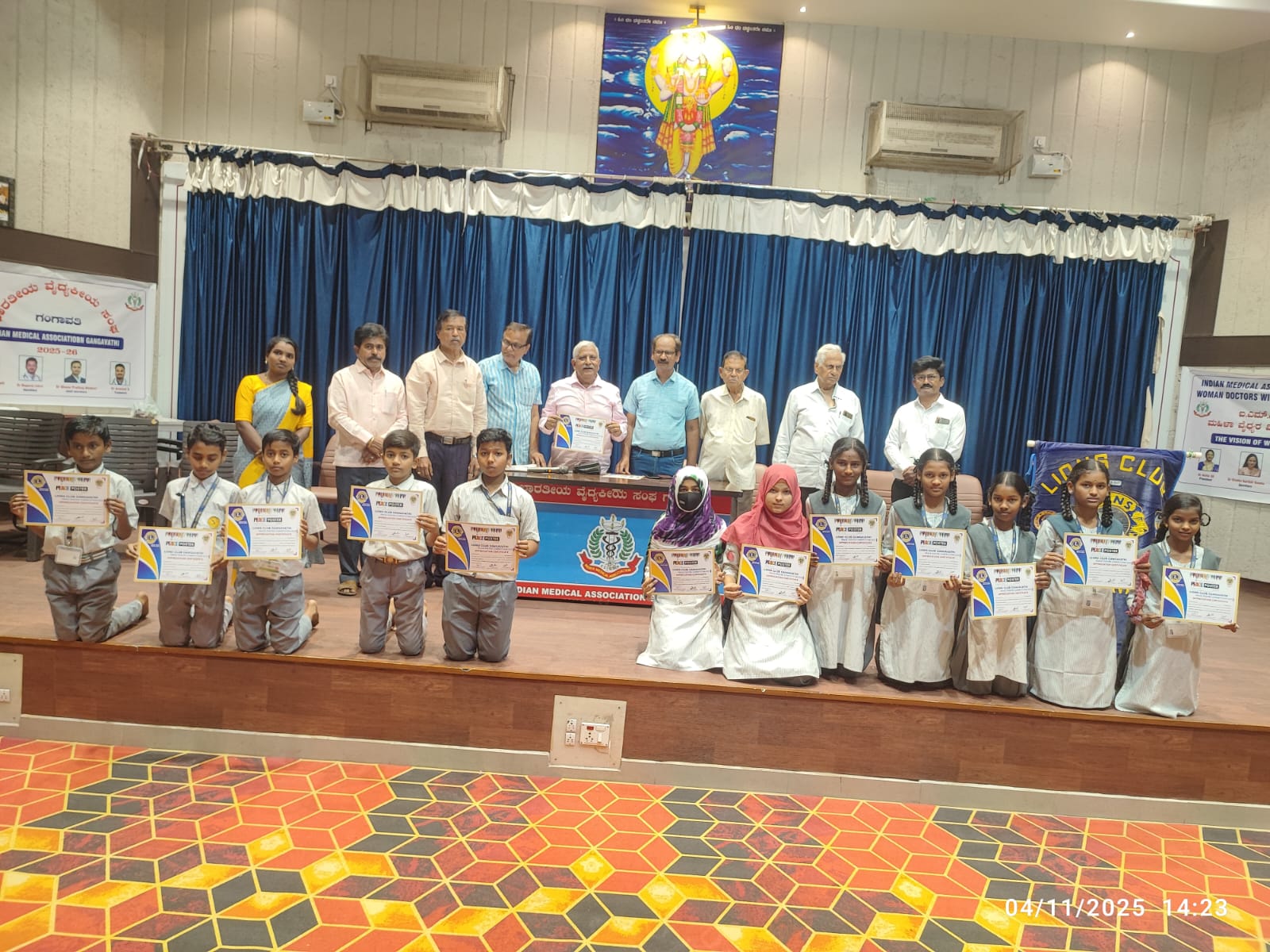 conducting peace poster competition program 2025
