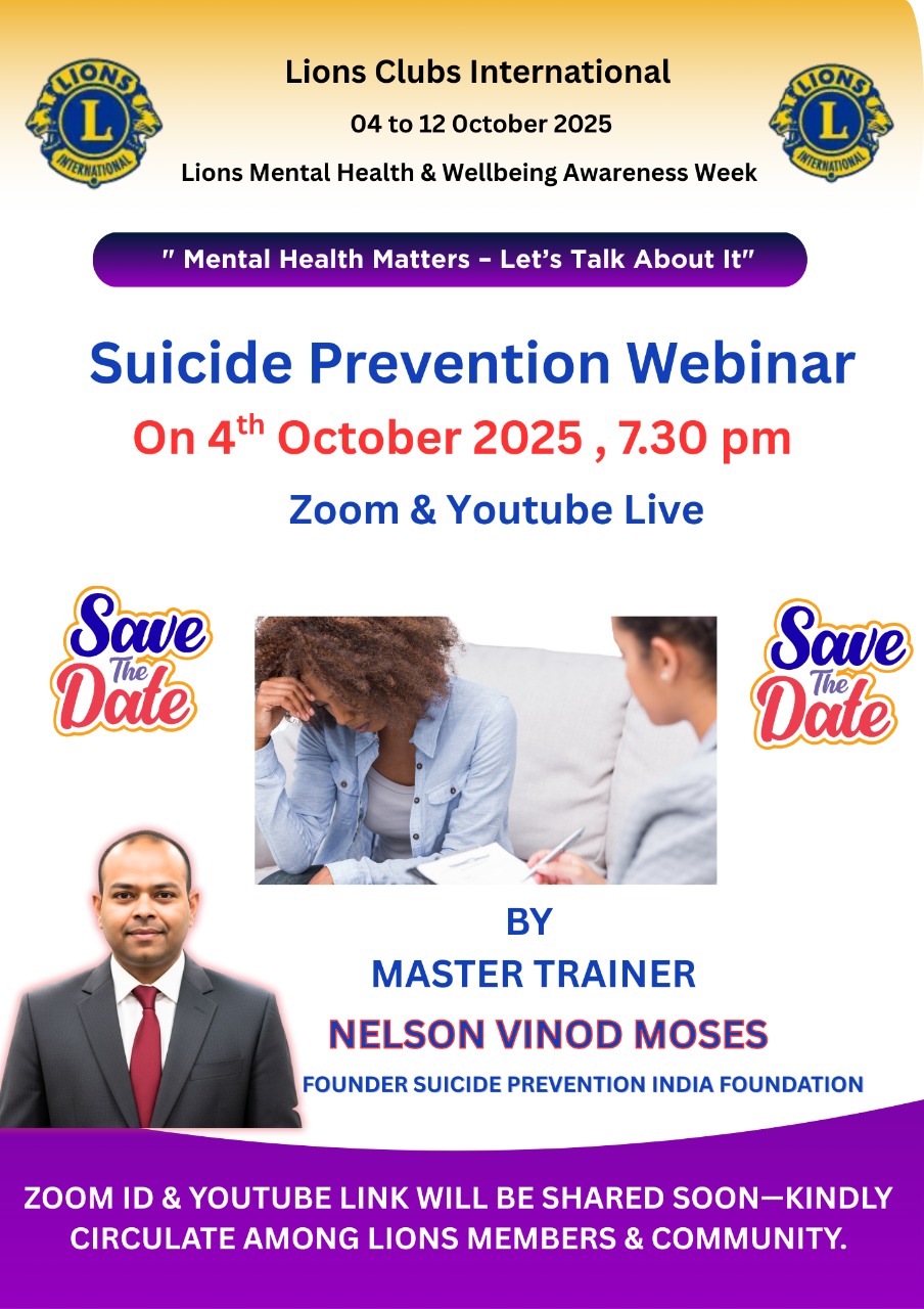 Suicide Prevention Webinar