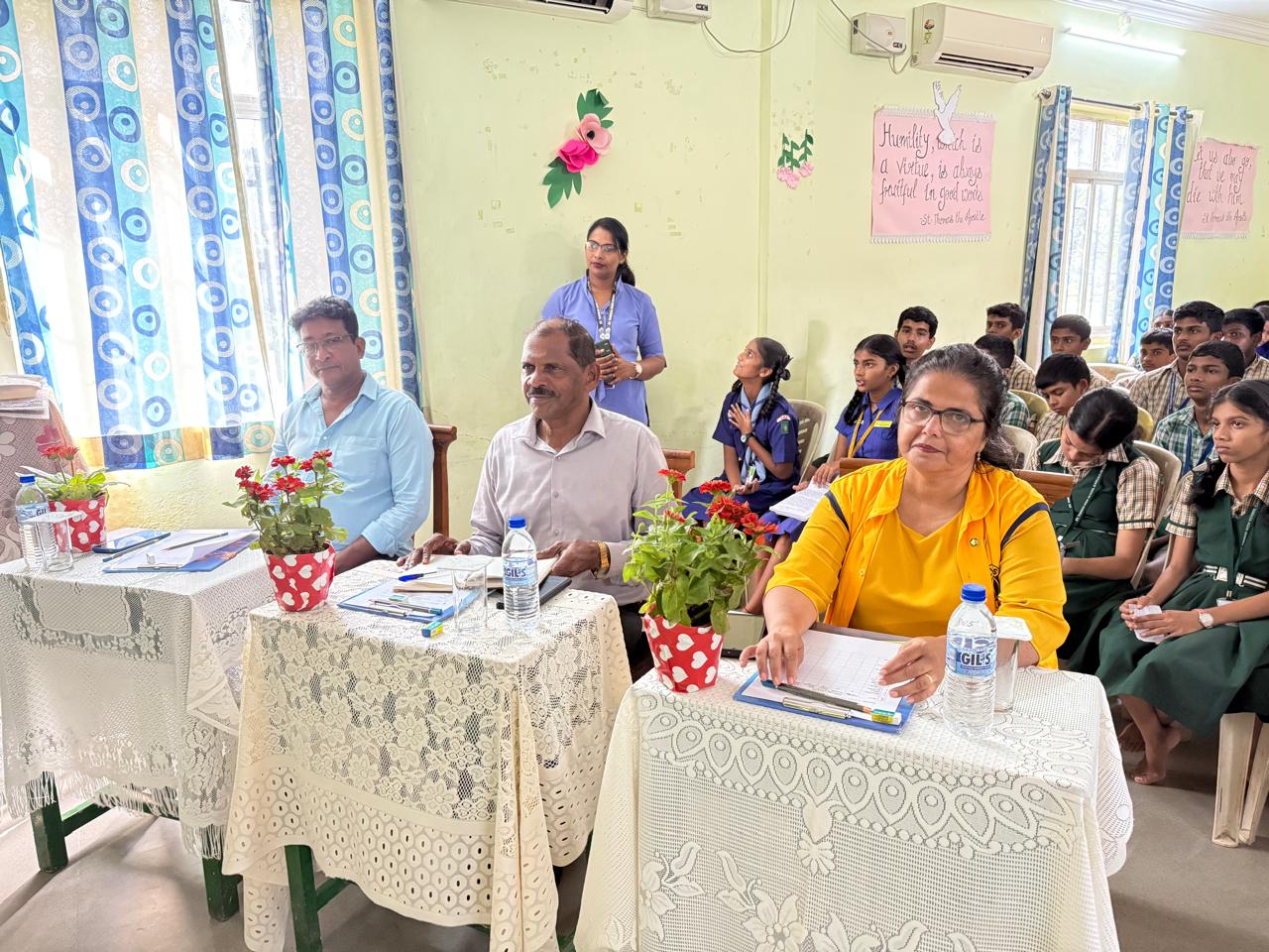 Living the Gandhian Principles as a student - elocution competition