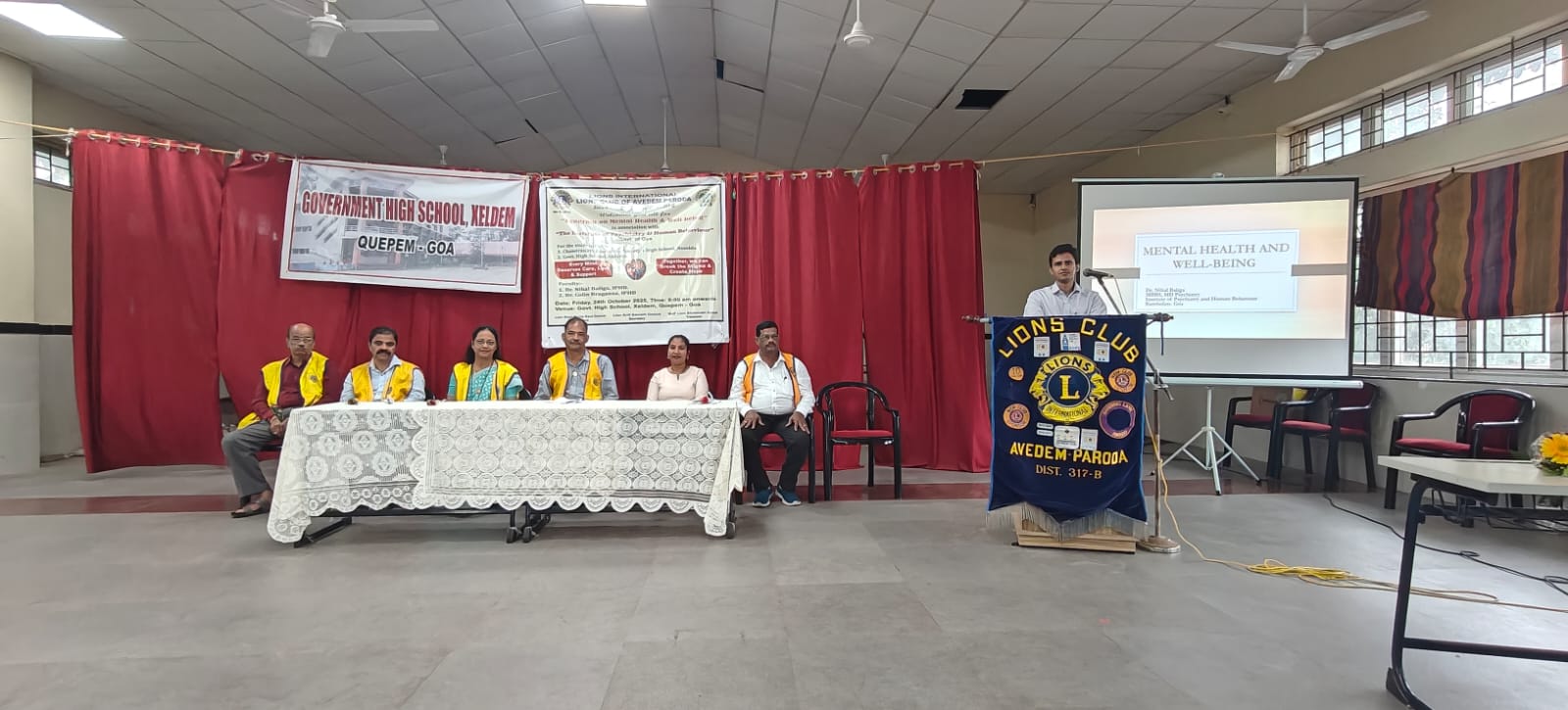 Mental health and welbeing.