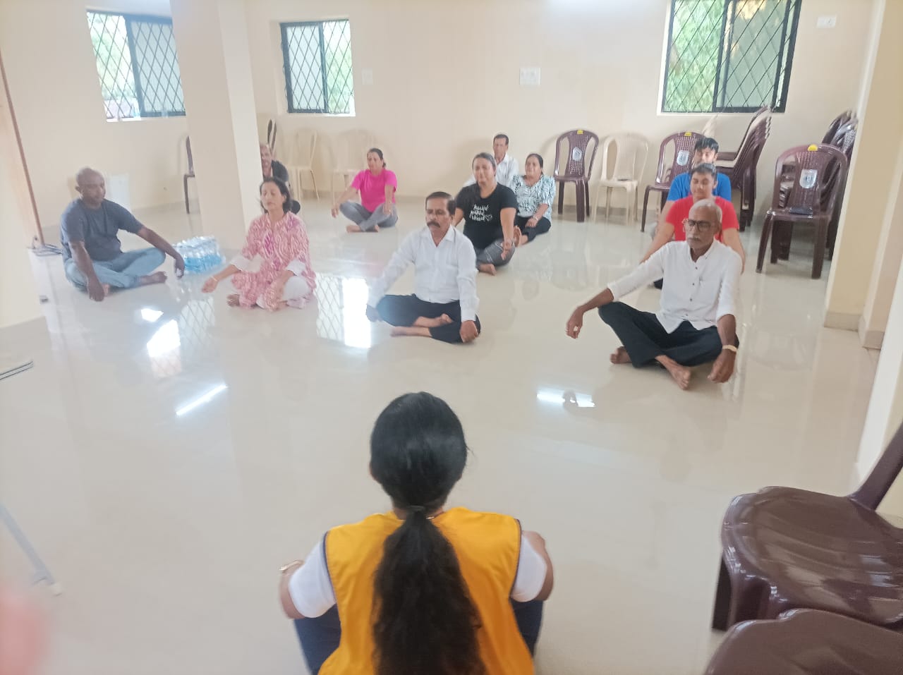 Managing Mental Health with Yoga and Pranayam