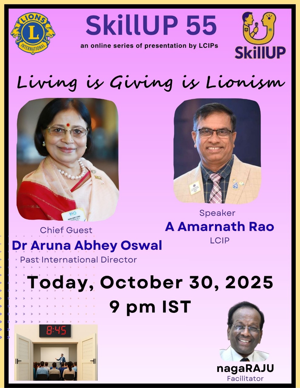 Living is Giving is Lionism