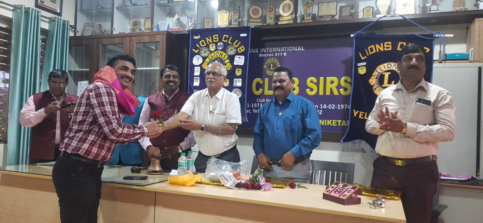 Donated Baby Chairs to Manjalli Anganavadi 