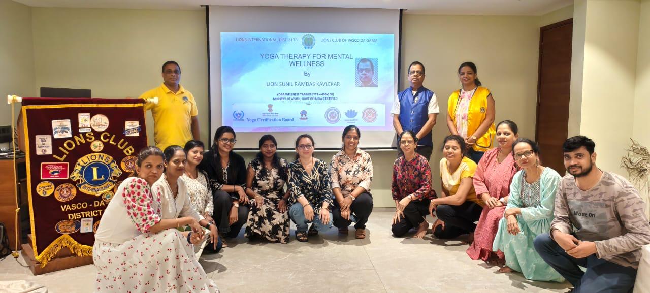 CONDUCTED INTERACTIVE SESSION ON YOGA THERAPY FOR MENTAL HEALTH ON 11 OCTOBER 2025 AT HOTEL FLORA GRAND