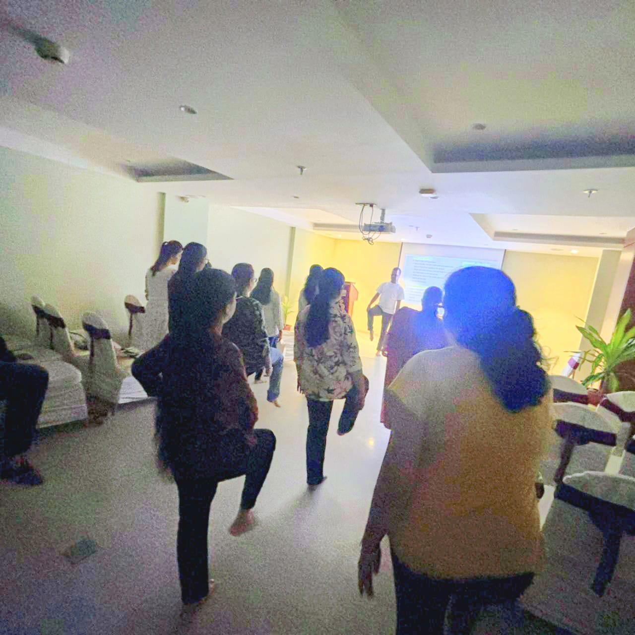 CONDUCTED YOGA PRACTICLE SESSION FOR WEMENS ON 11 OCTOBER 2025 AT HOTEL FLORA GRAND