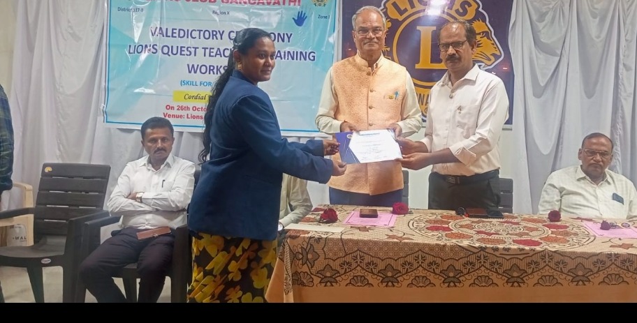 Lions quest teacher training programme