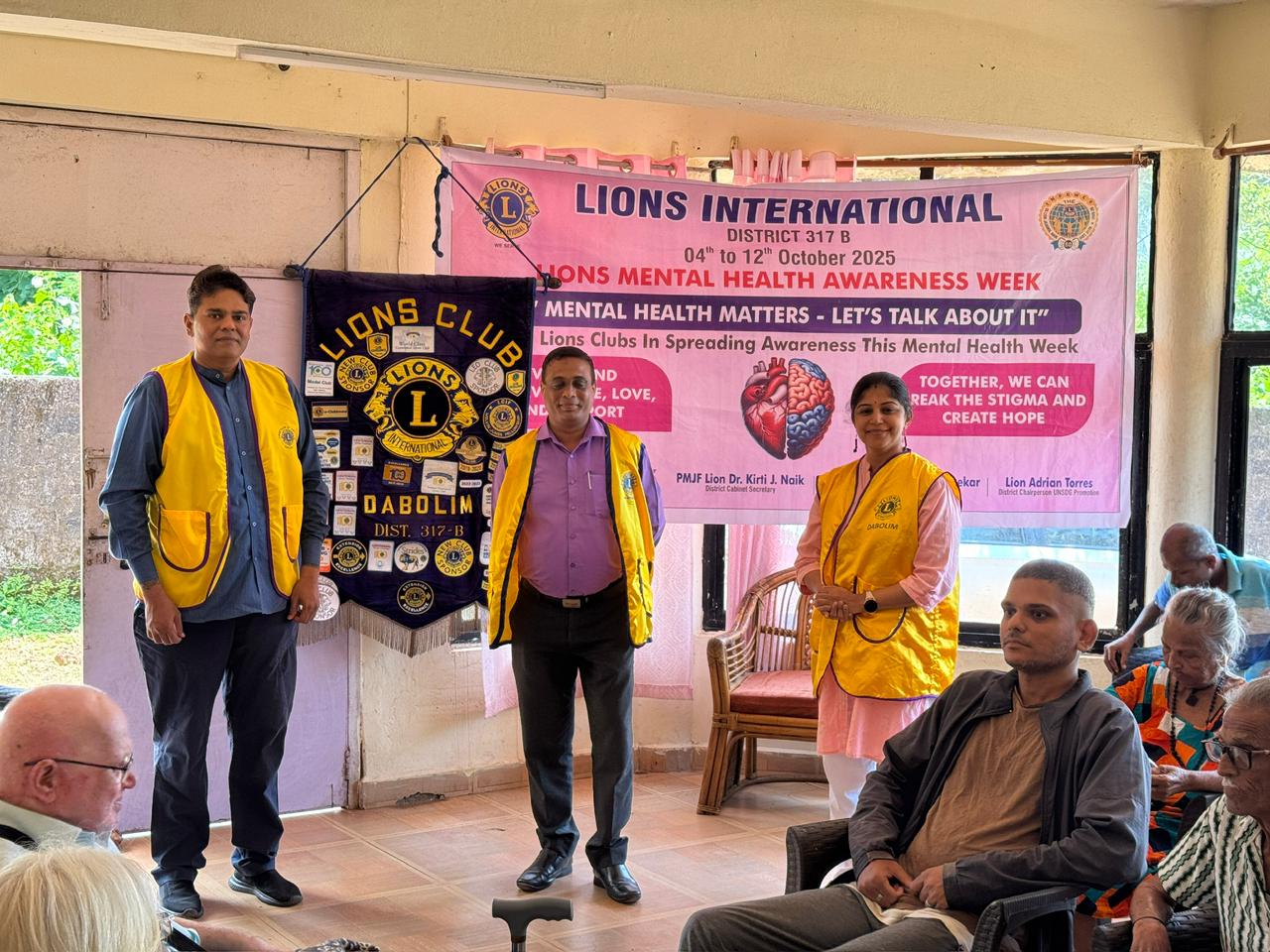 The Happiness at Bogmallo Old Age Homes loads of Games at LC Dabolim for SEnior Citizens