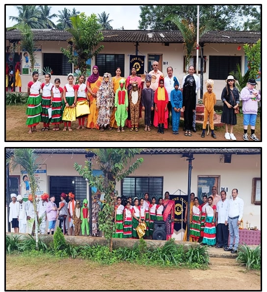 CELEBRATION OF KARNATAKA RAJYOTSAVA DAY ON 01-11-2025 AT LIONS INTERNATIONAL ENGLISH MEDIUM SCHOOL DANDELI