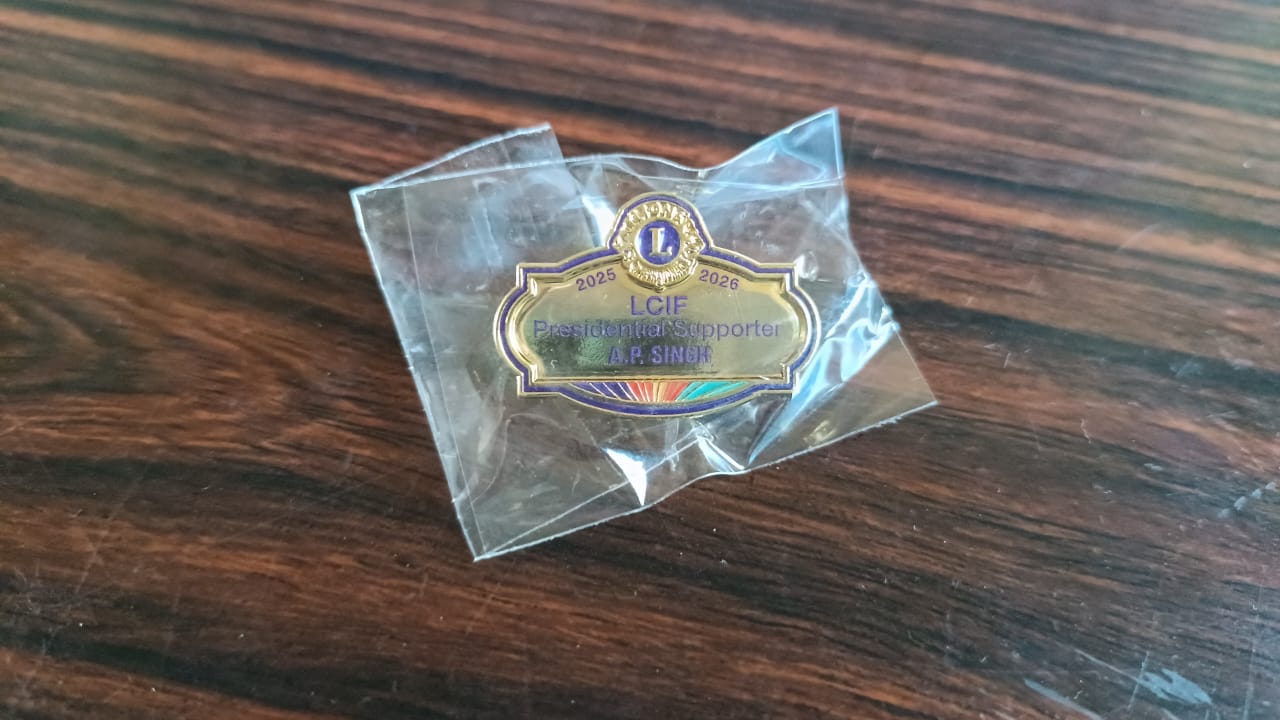 LCIF PRESIDENTIAL SUPPORTER PIN