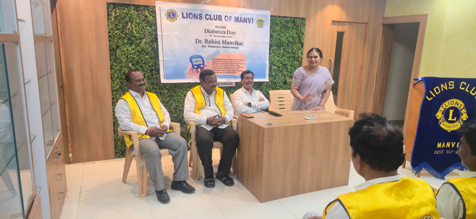 World Diabetic Day and screening at manvi 