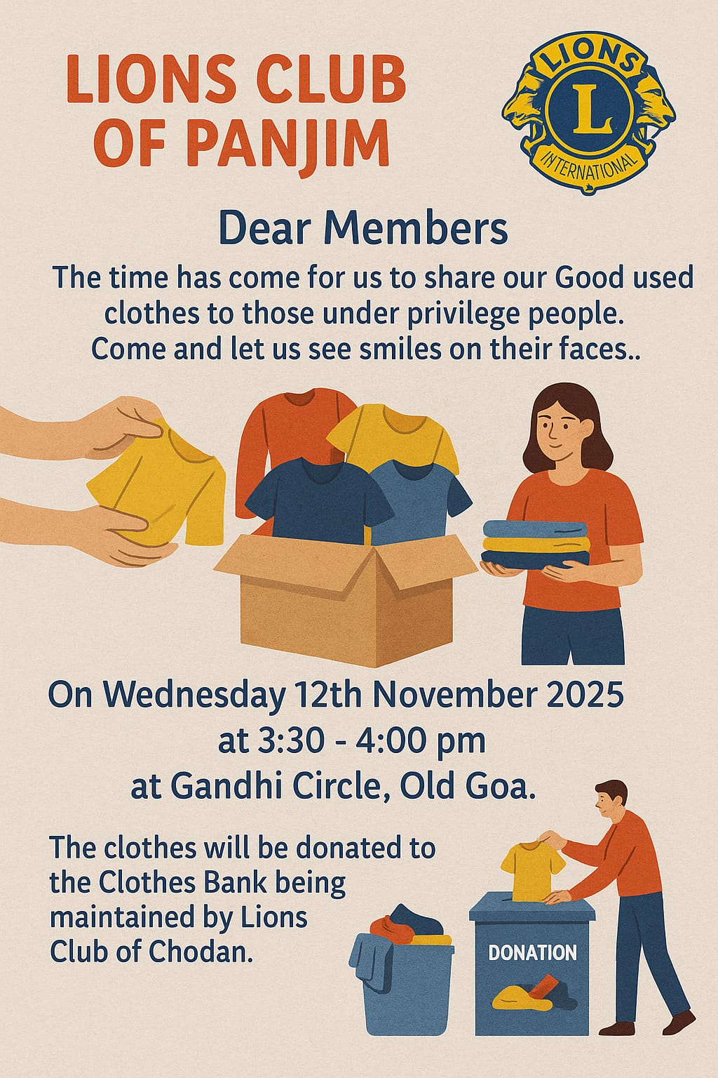 TWINNING ACTIVITY LC PANJIM & LC CHODAN