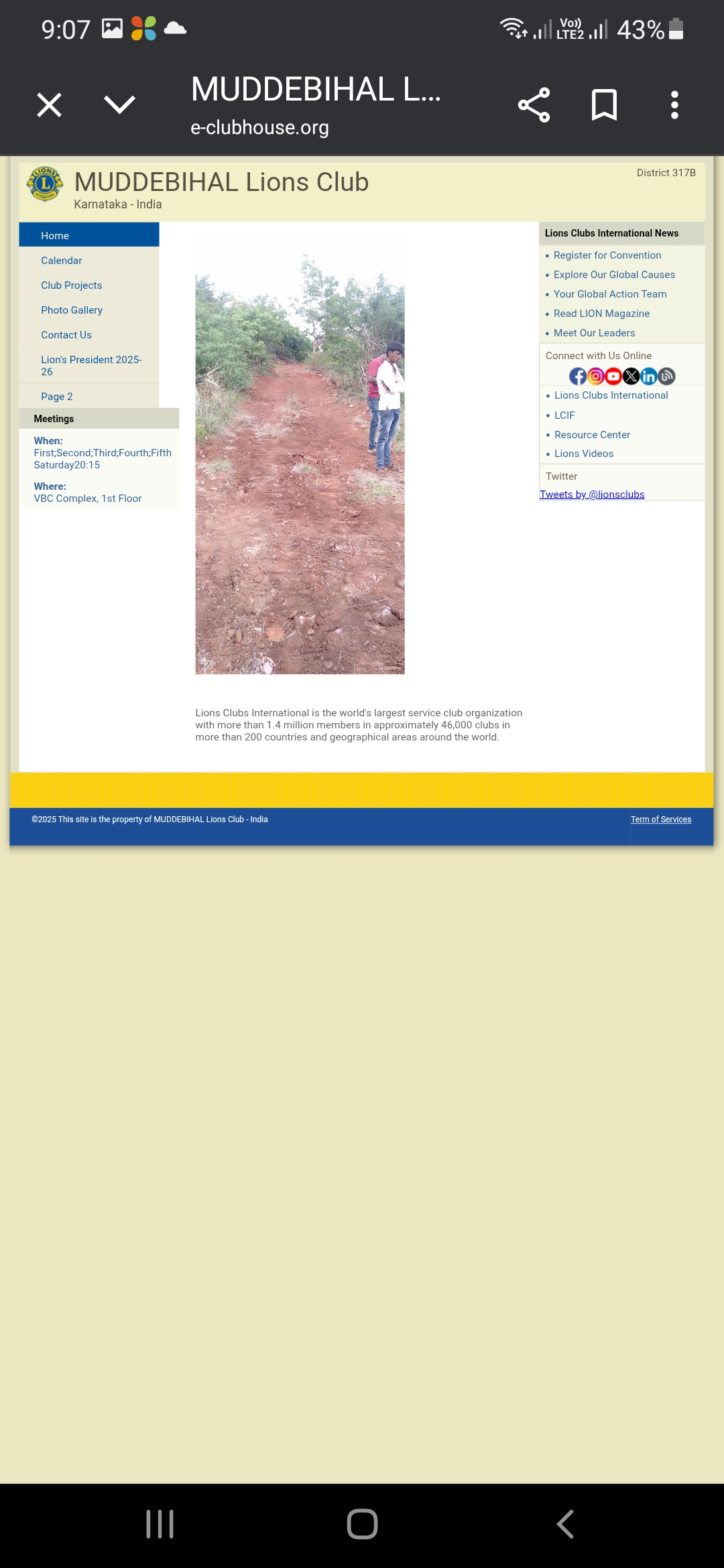 Activation of e-clubhouse website-reg