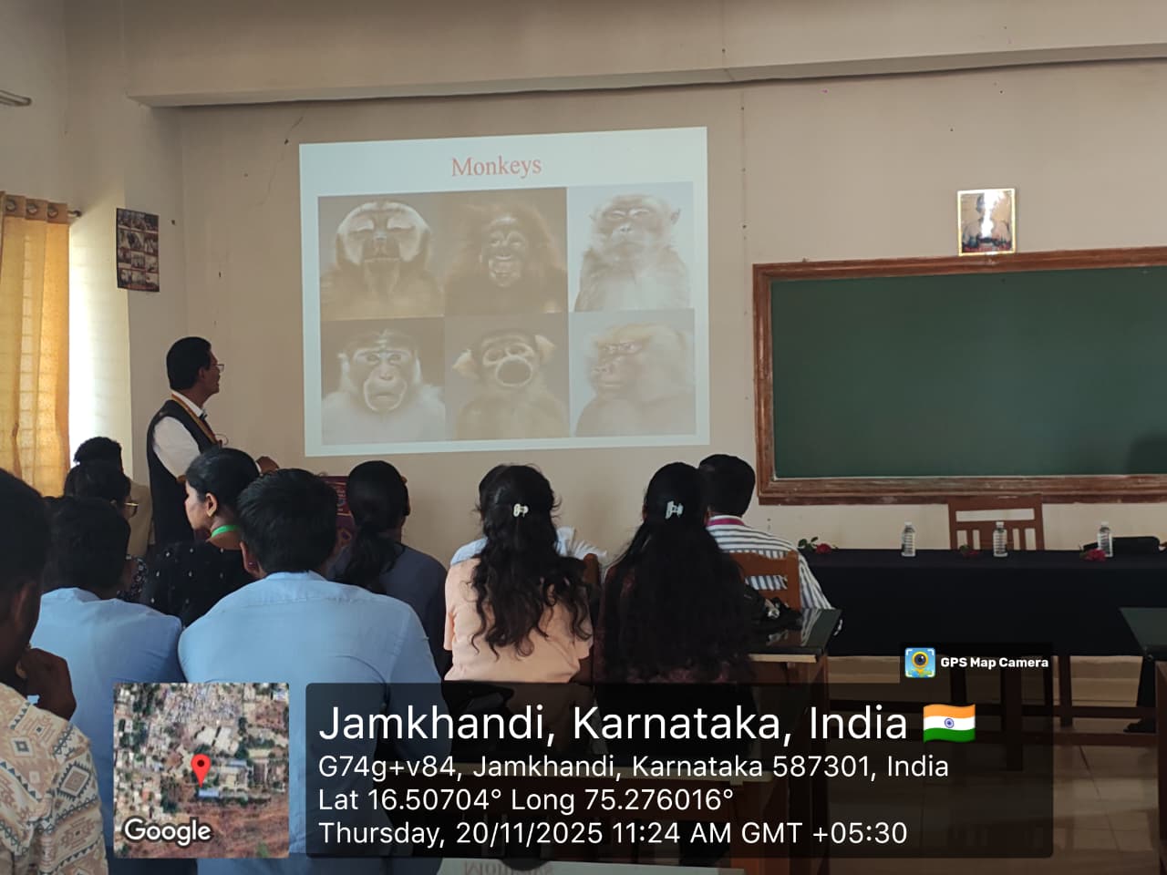 Conservation of Biodiversity, special lecture has been organized on the topic.