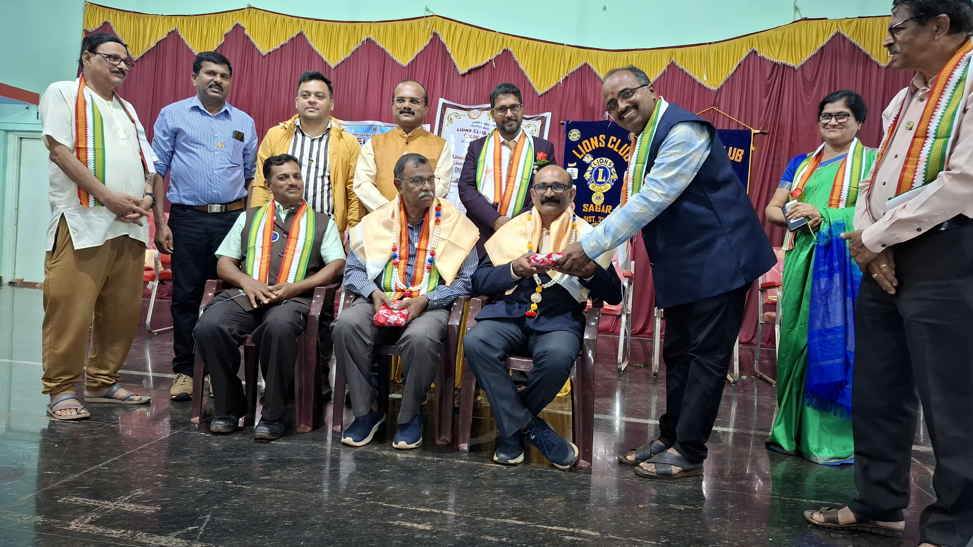 TWINNING WITH LIONS CLUB HONNAVARA AND LIONS CLUB ANKOLA CITY.