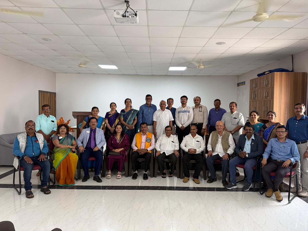 Attended the Dialysis Machine Donation Programme by Lions Club Sirsi