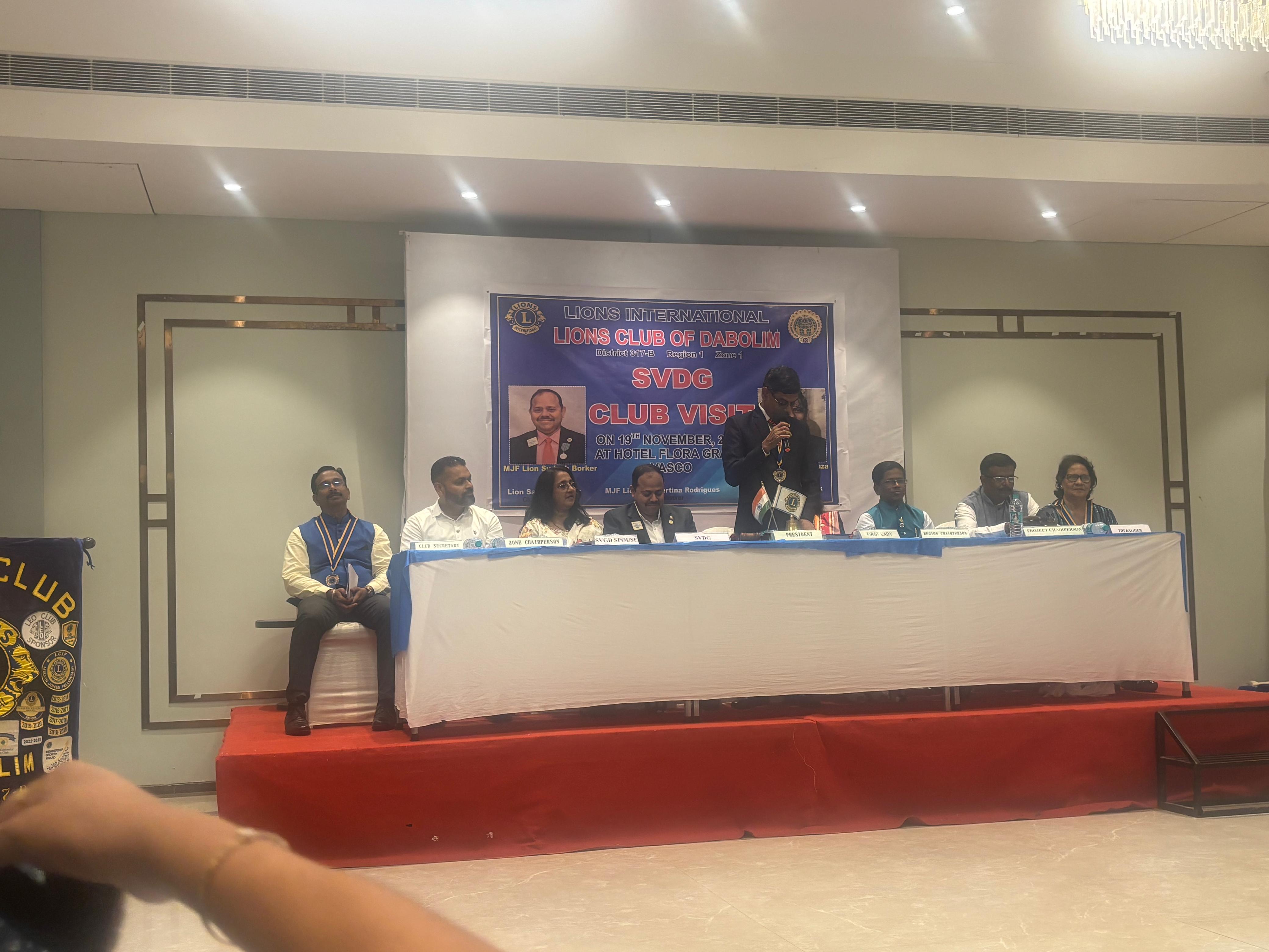 SVDG Visit to Dabolim Club 