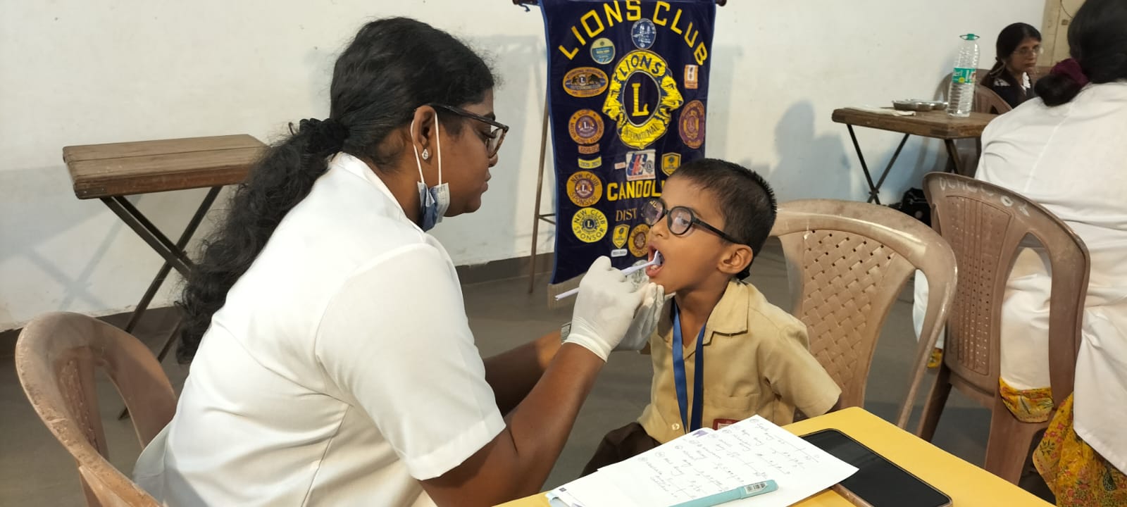 Dental Medical Camp for students of St. Theresa's Primary School.