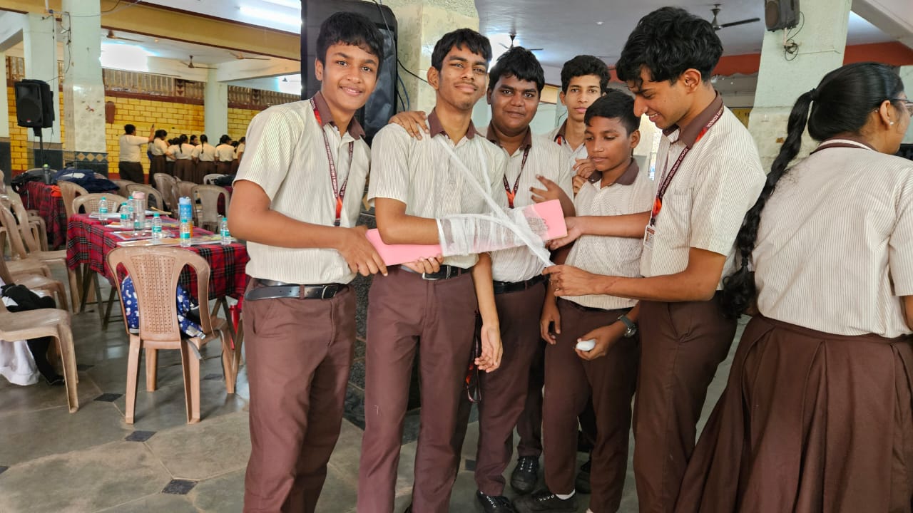 2nd Batch of First Responder Training workshop for Students of St. Theresa's Higher Secondary School.