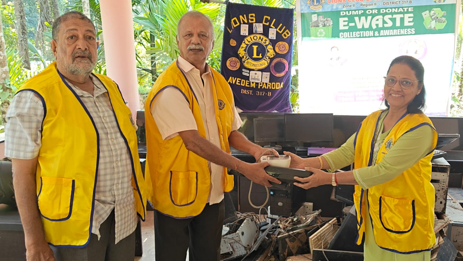 E- waste collection drive